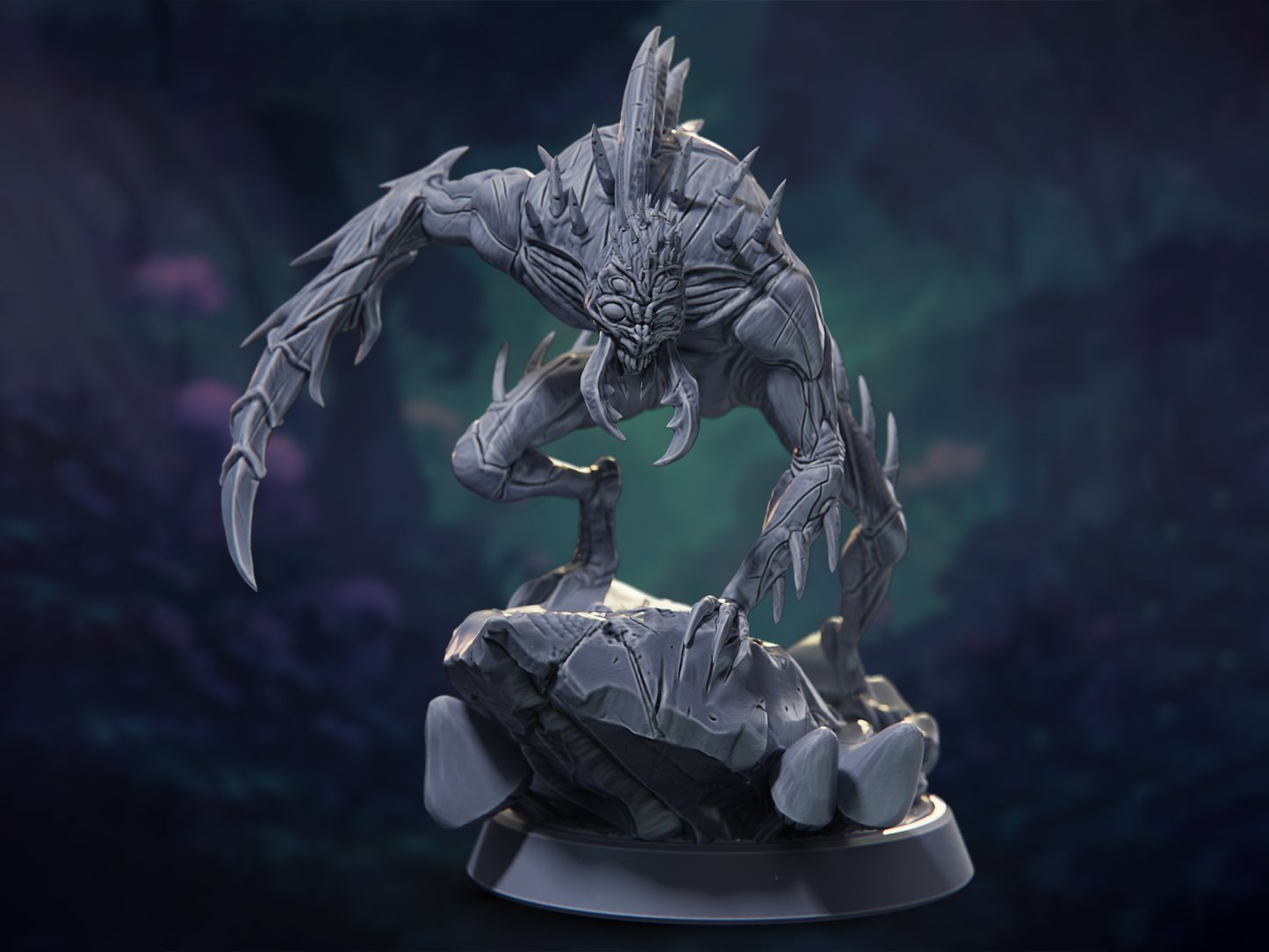 Meenlock - The Silk Dynasty - Highly Detailed Resin 8k 3D Printed Miniature