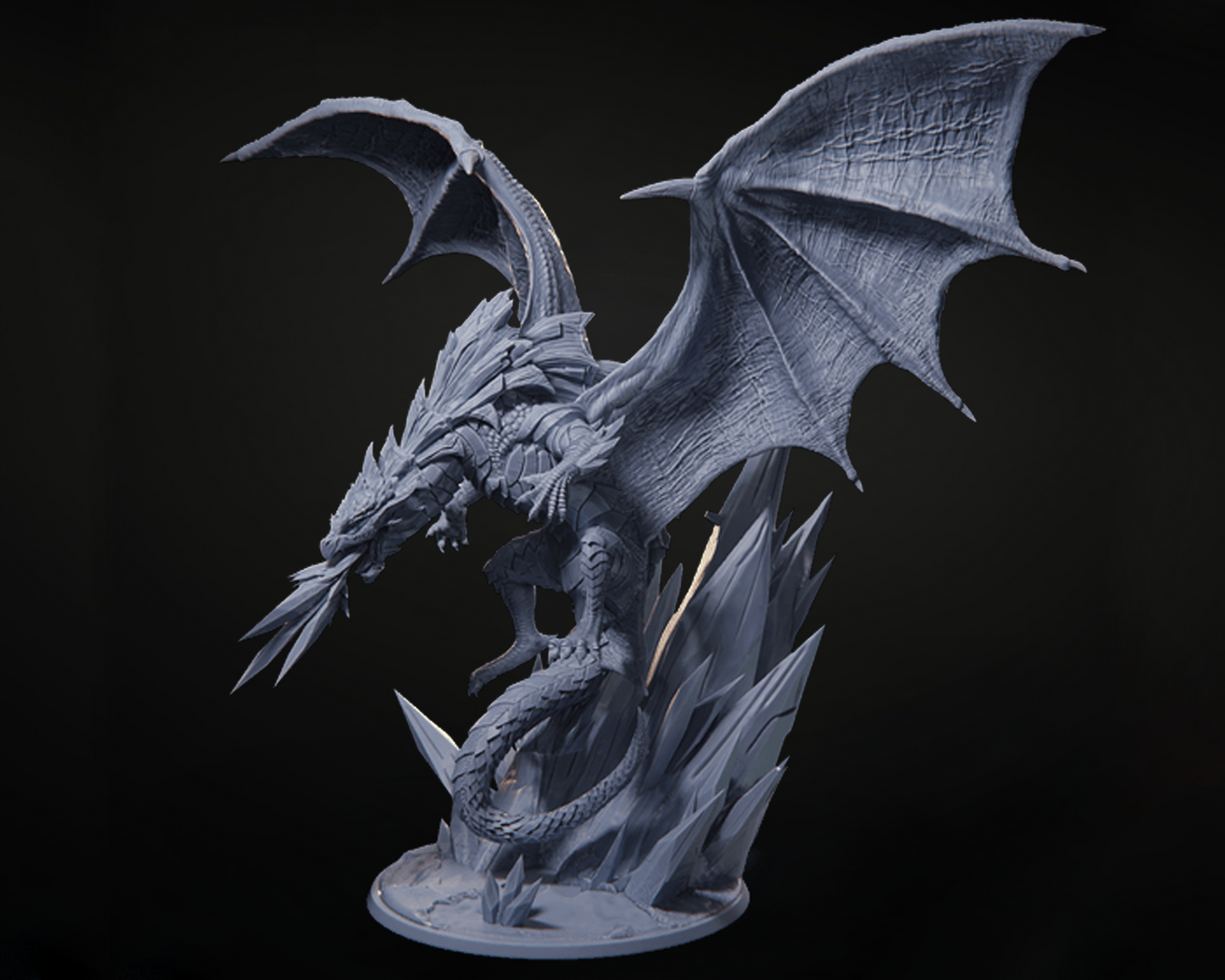 Thalassar HoarFrost - The Frostwind War - Highly Detailed Resin 8k 3D Printed Miniature