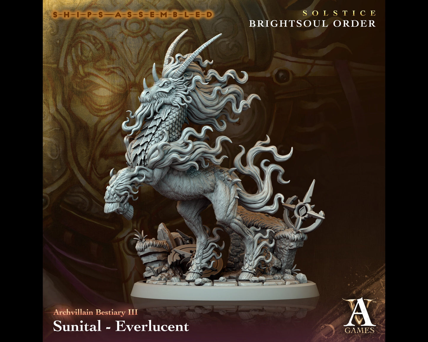 Sunital, Everlucent - Brightsoul Order - Highly Detailed Resin 8k 3D Printed Miniature