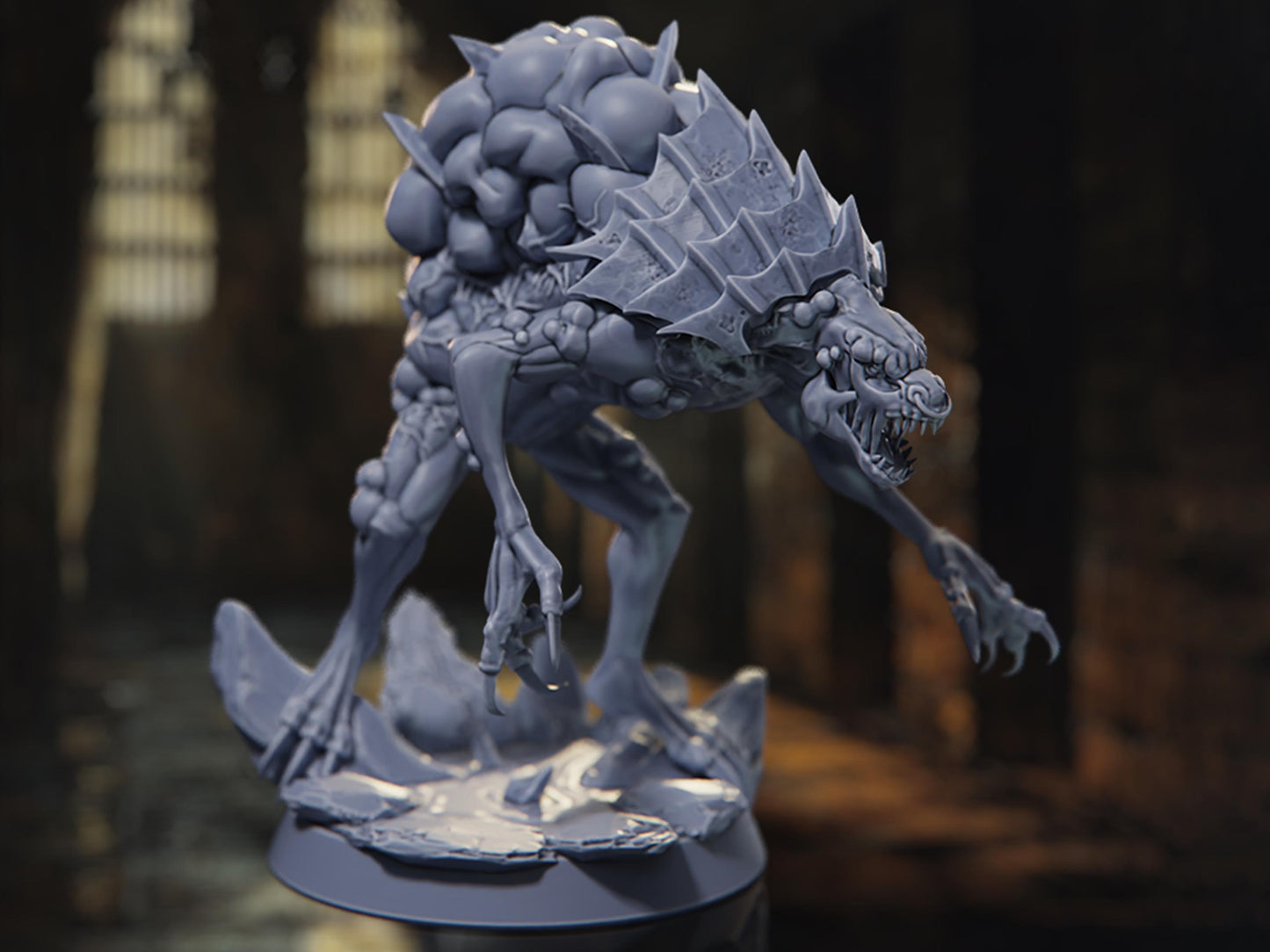 Living Explosive Trap - The Bastards - Highly Detailed Resin 8k 3D Printed Miniature