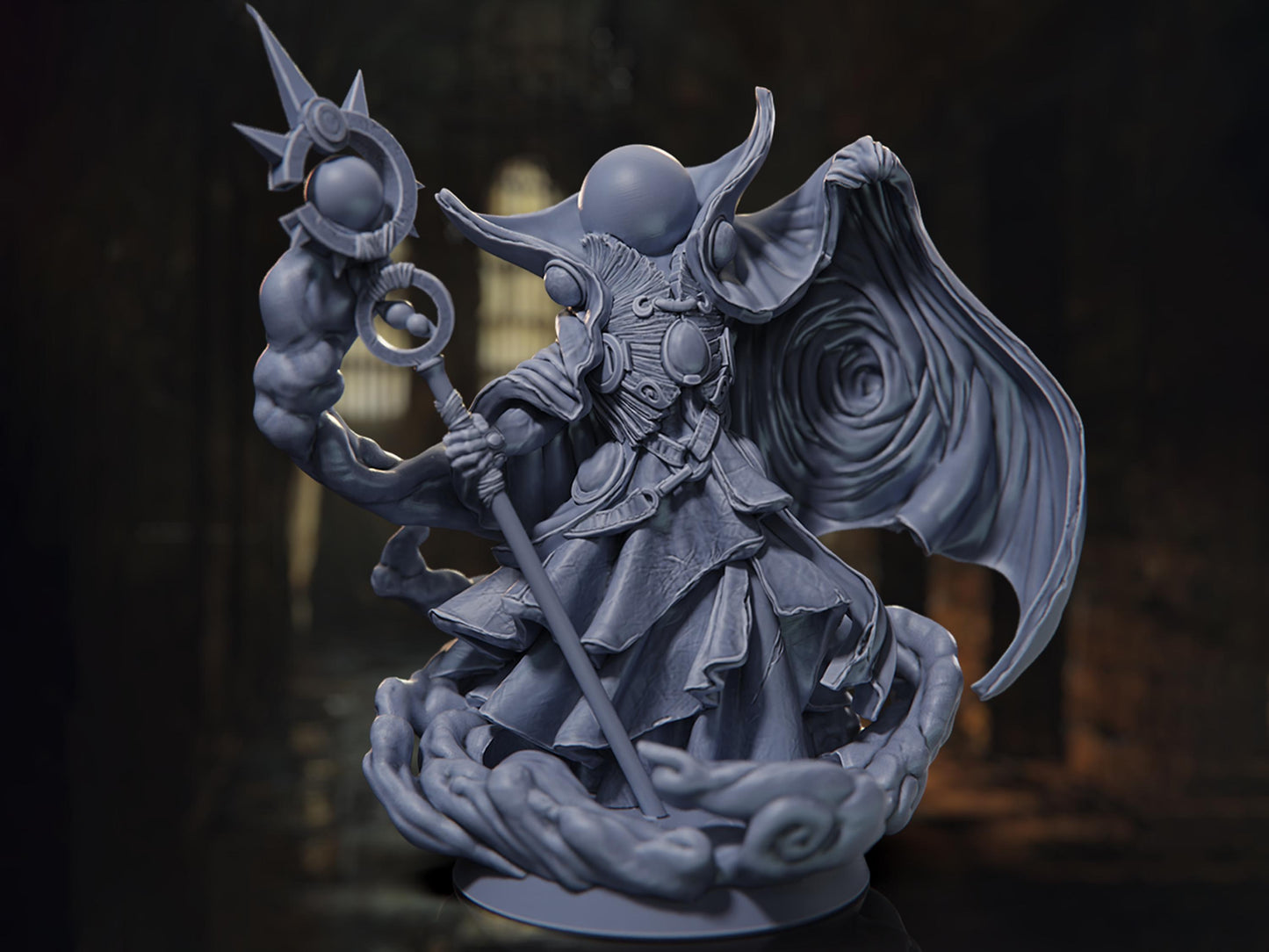 Oracle - The Bastards - Highly Detailed Resin 8k 3D Printed Miniature