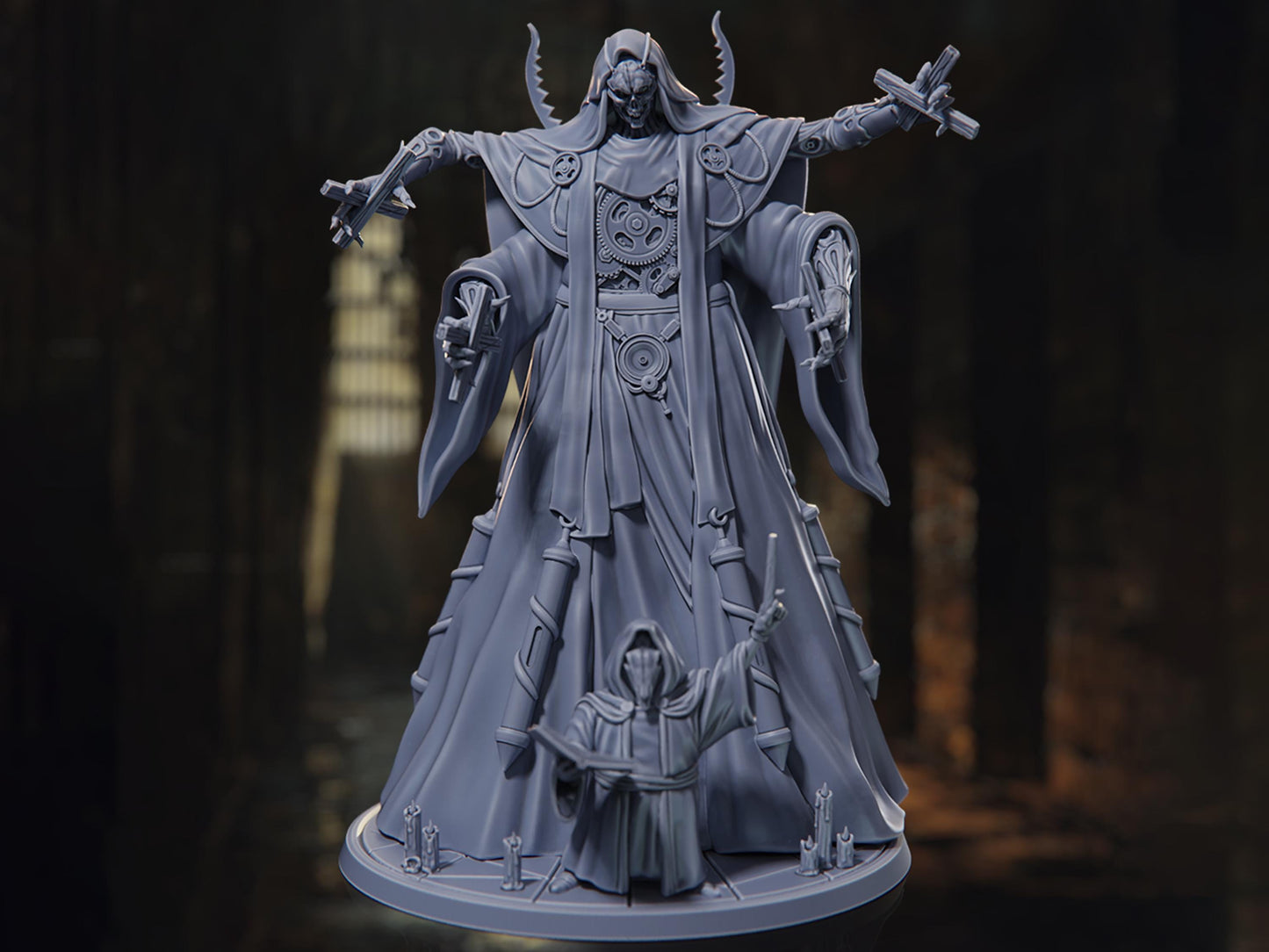 Puppet Master - The Bastards - Highly Detailed Resin 8k 3D Printed Miniature