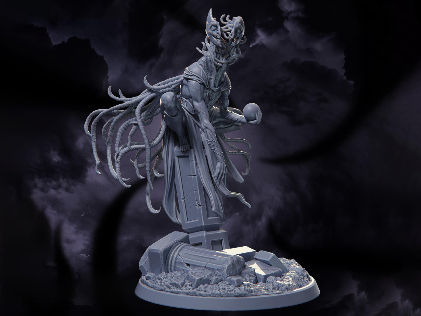 Void Presence - Nightmares of the Far Realm - Highly Detailed Resin 8k 3D Printed Miniature