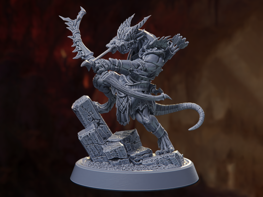 Kobold Scout - A Clutch of Hope - Highly Detailed Resin 8k 3D Printed Miniature