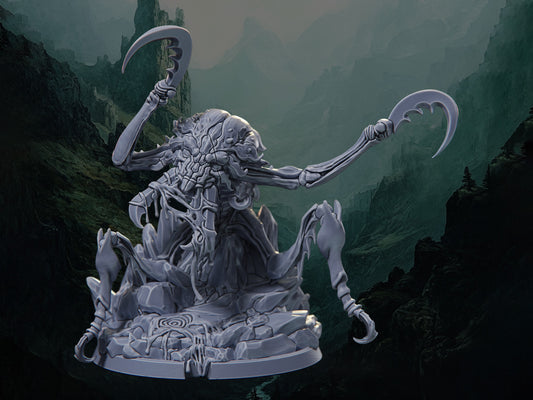 Ankheg Apex - The Blackspire Peak - Highly Detailed Resin 8k 3D Printed Miniature