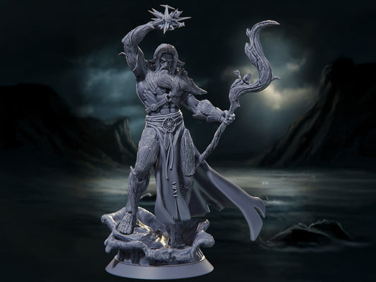 Ras'Thurman - The Azura Islands - Highly Detailed Resin 8k 3D Printed Miniature