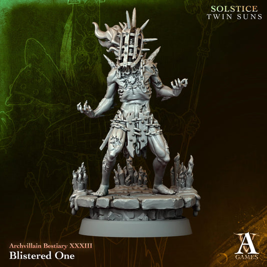 Blistered One - Twin Suns - Highly Detailed Resin 8k 3D Printed Miniature