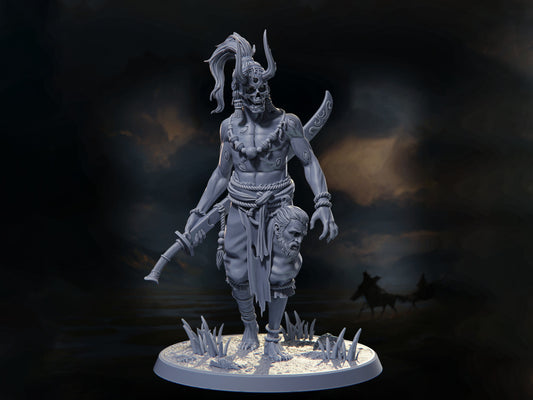 Steppen Demon - Warriors of the Steppes - Highly Detailed Resin 8k 3D Printed Miniature
