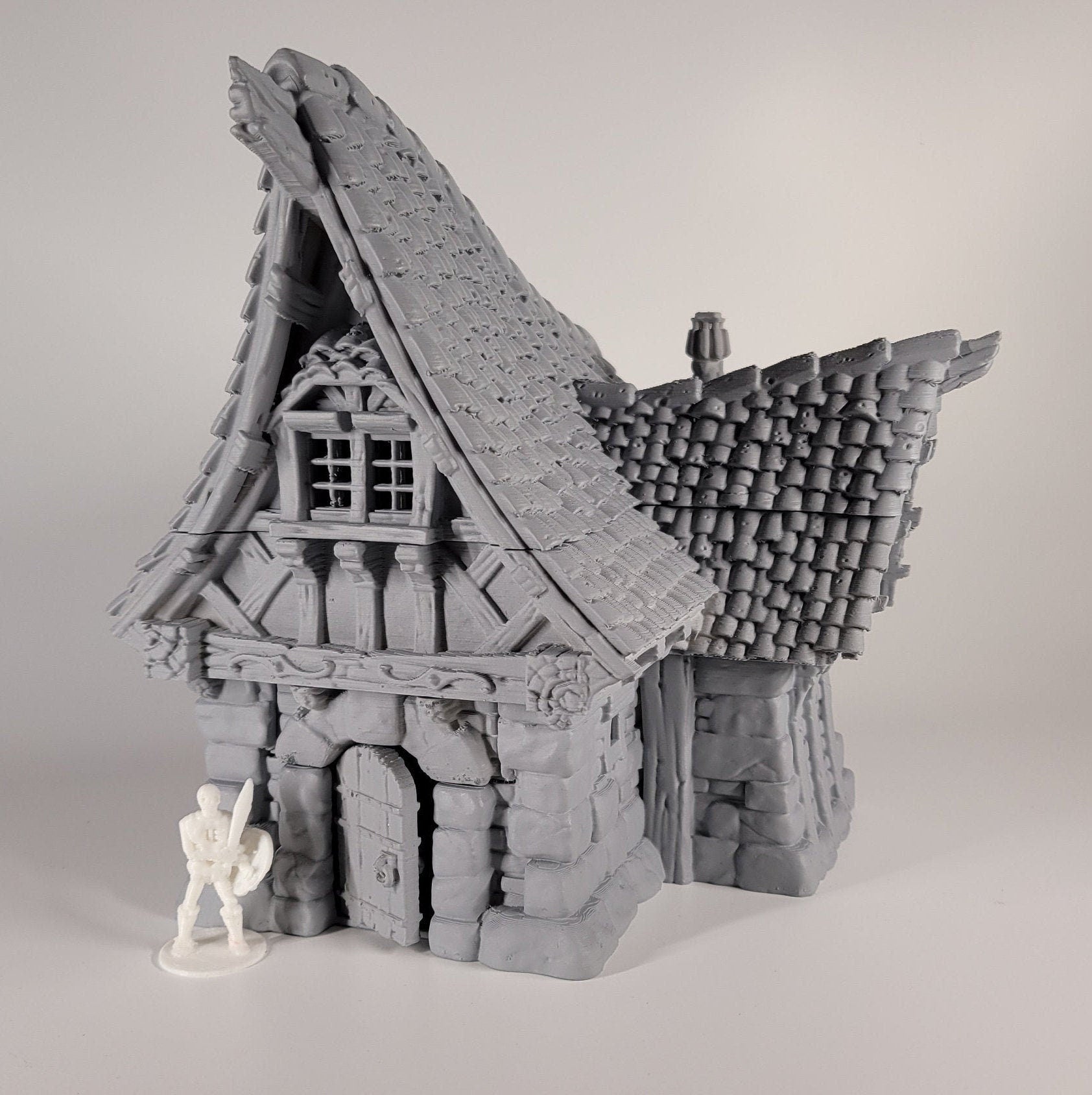 Small 2 Story House - City of Firwood - Playable D&D Terrain/Scenery