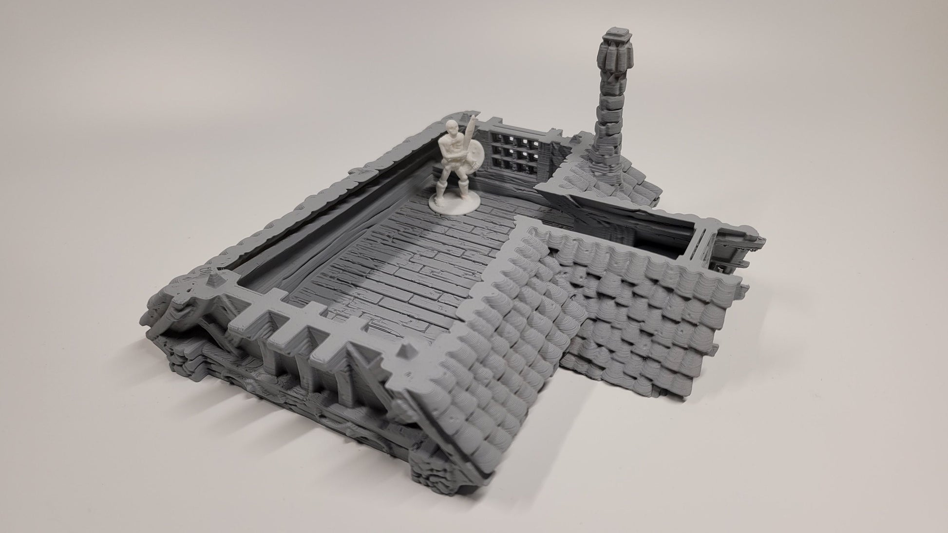 Small 2 Story House - City of Firwood - Playable D&D Terrain/Scenery