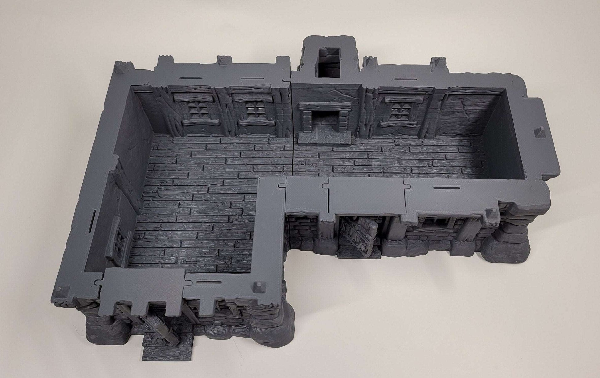 Large 2 Story Inn (DIY or Finished) - Playable D&D Terrain/Scenery (City of Firwood)