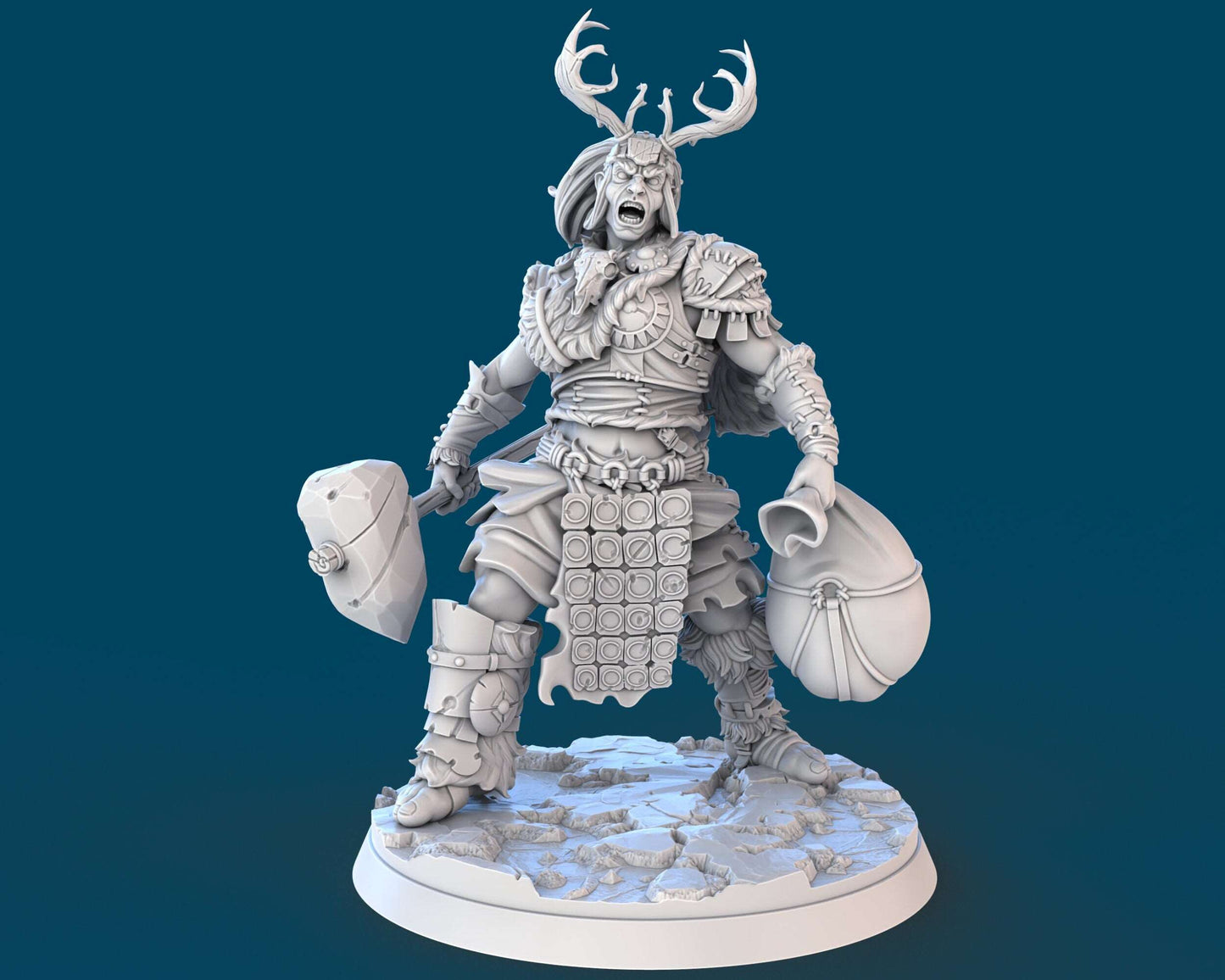 Frost Giants - High Detail Resin 3D Printed Miniatures