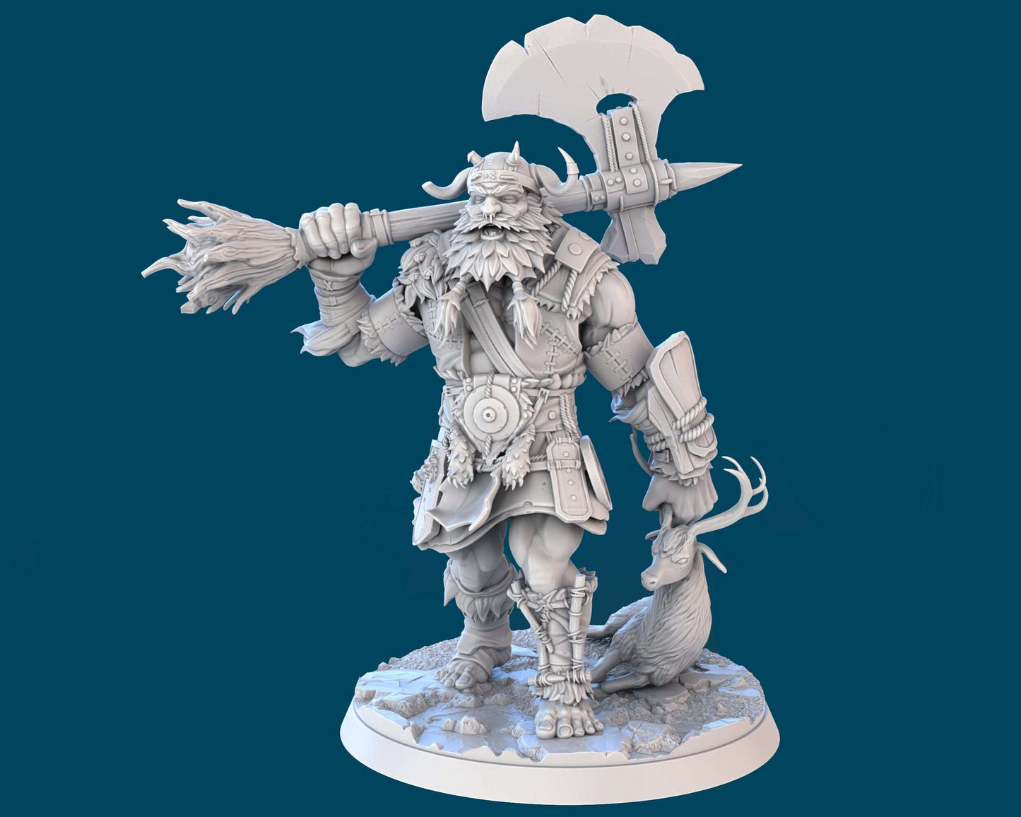 Frost Giants - High Detail Resin 3D Printed Miniatures