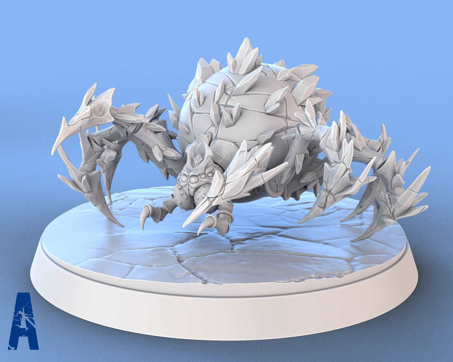 Ice Spiders - High Detail Resin 3D Printed Miniatures