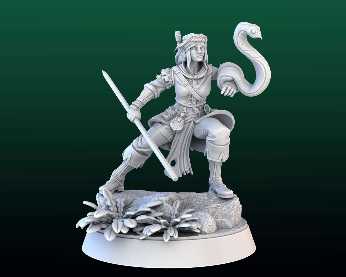 Forest Druid Miniatures - High Detail Resin 3D Printed Miniatures