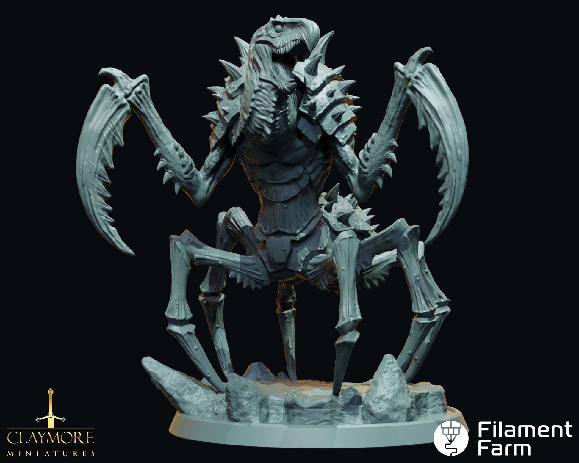 Hook Horror - Dwellers of the Underdark - Highly Detailed Resin 3D Printed Miniature