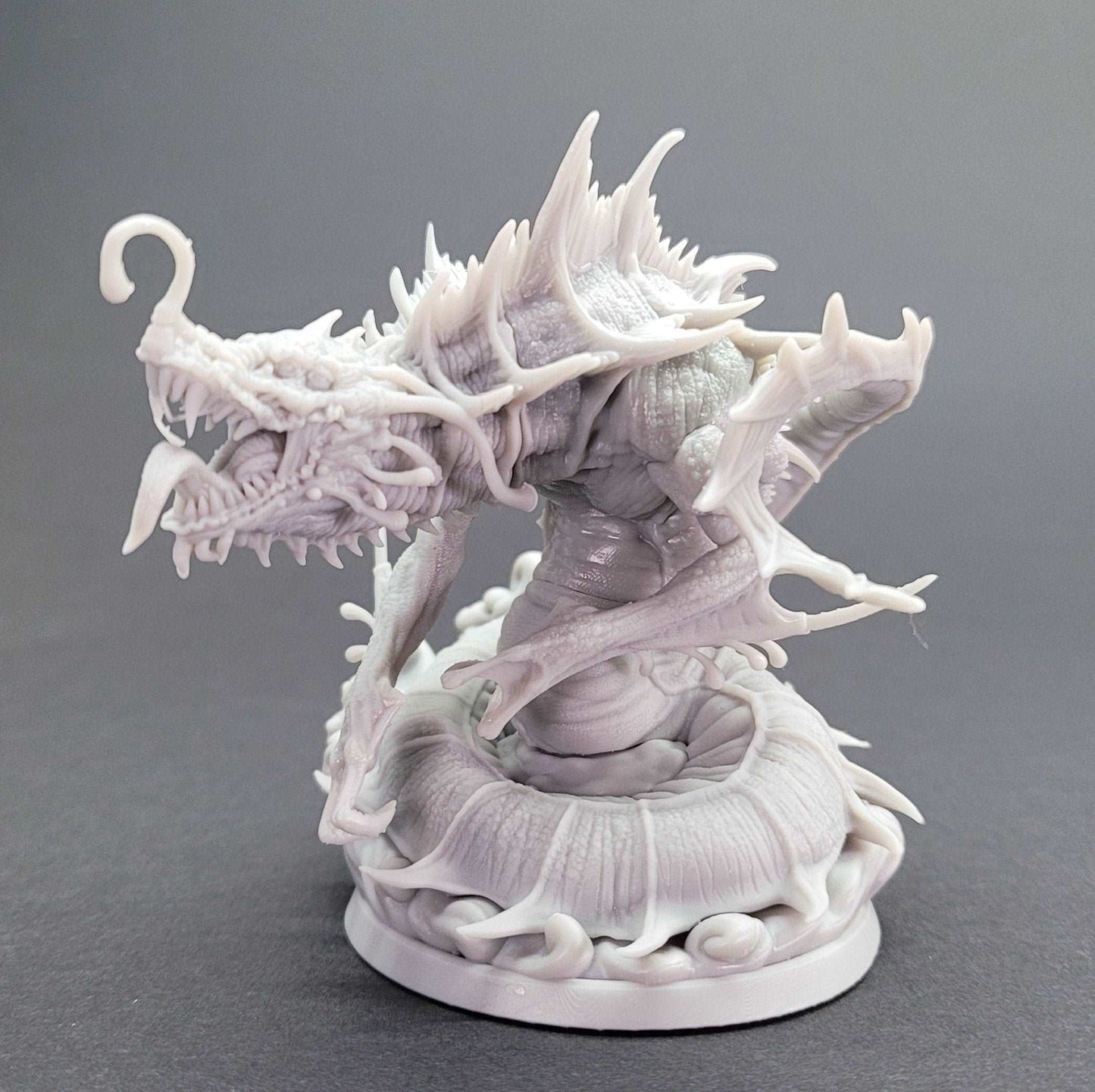 Deep Sea Serpent - Curse of the Drowned Crew - Highly Detailed Resin 3D Printed Miniature