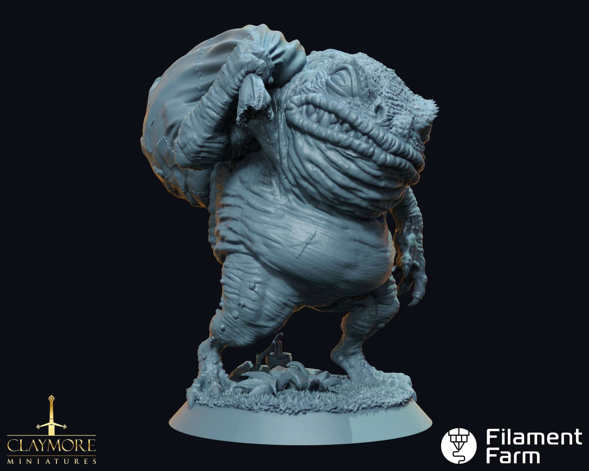 Banderhobb - Whispers in the Swamp - Highly Detailed Resin 8k 3D Printed Miniature