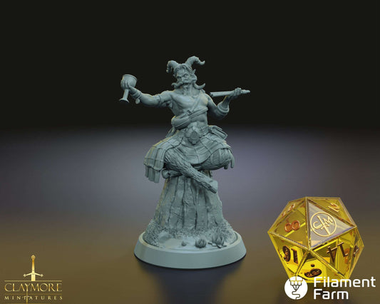 Satyr - Heroes Above, Hades Below - Highly Detailed Resin 3D Printed Miniature