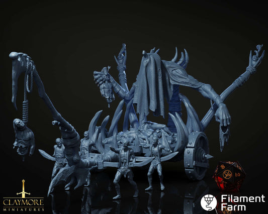 Corpse Collector - Aftermath - Highly Detailed Resin 8k 3D Printed Miniature