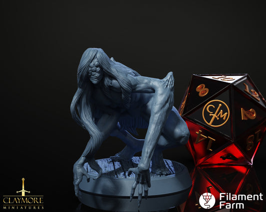 Insomnia Devil - Asylum of Nightmares - Highly Detailed Resin 8k 3D Printed Miniature