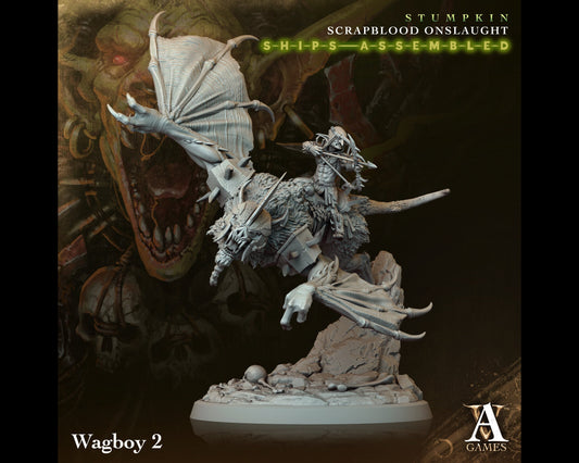 Wagboy 2 - Scrapblood Onslaught - Highly Detailed Resin 8k 3D Printed Miniature