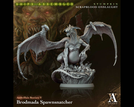 Brodmada Spawnsnatcher - Scrapblood Onslaught - Highly Detailed Resin 8k 3D Printed Miniature