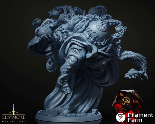 Nightmare Beholder - Asylum of Nightmares - Highly Detailed Resin 8k 3D Printed Miniature