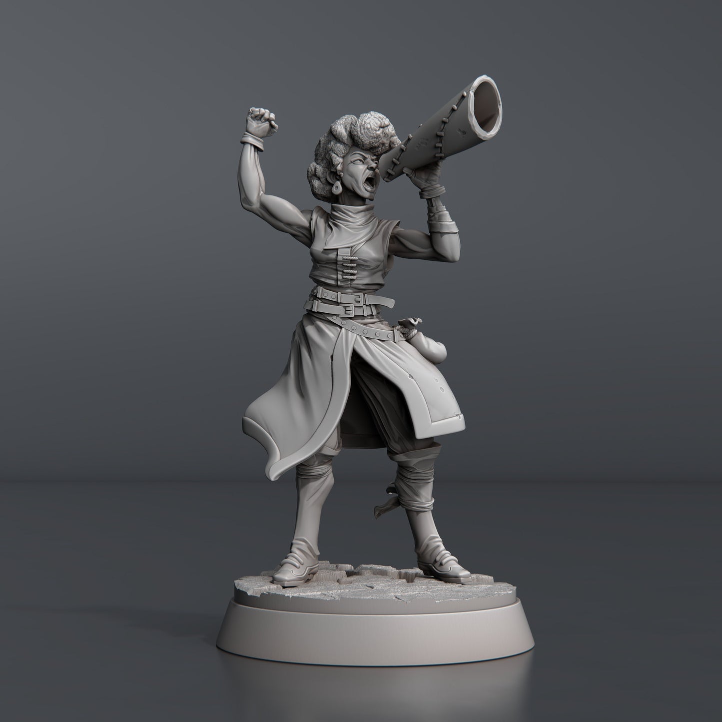 Town Riot Set- Highly Detailed Resin 8k 3D Printed Miniature