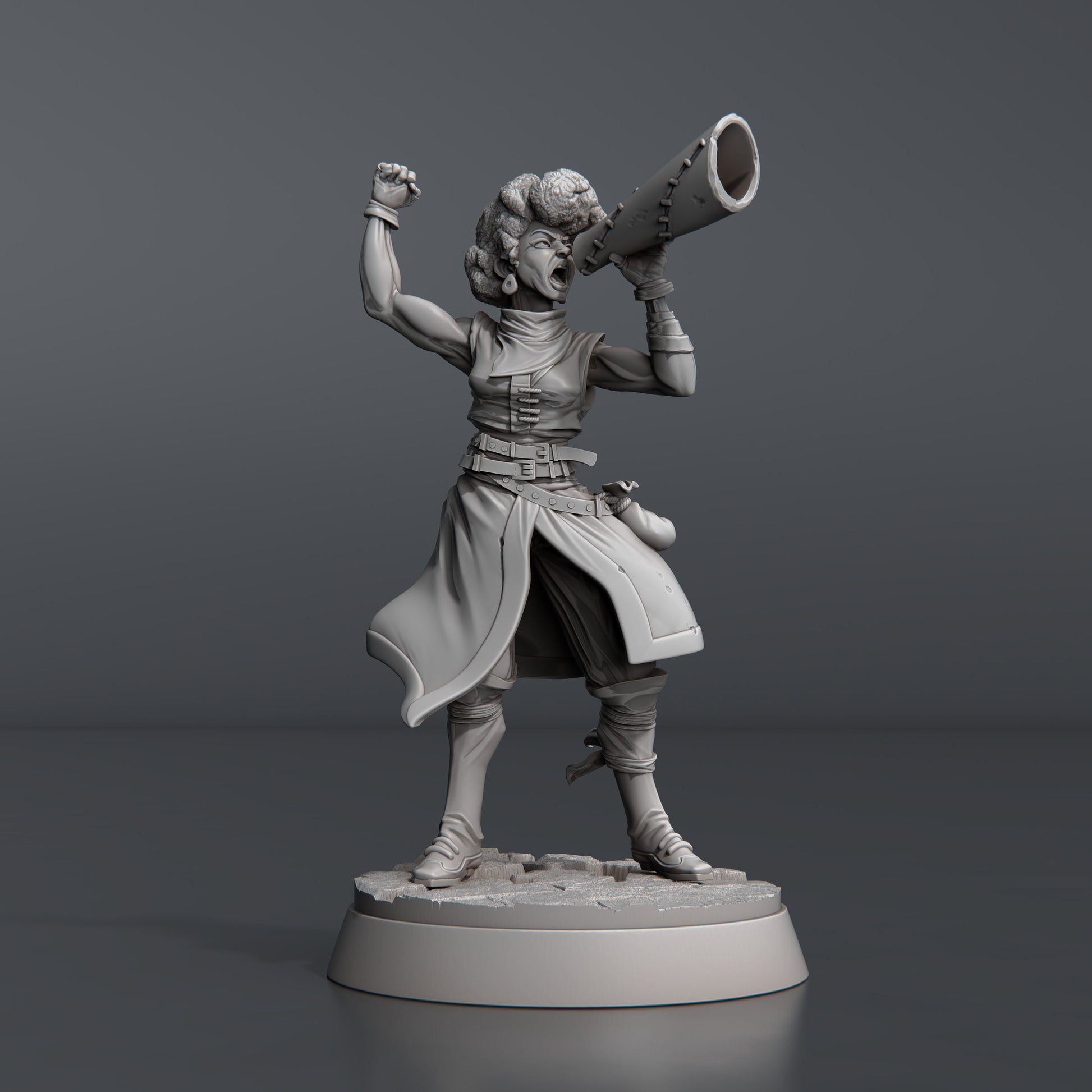 Town Riot Set- Highly Detailed Resin 8k 3D Printed Miniature