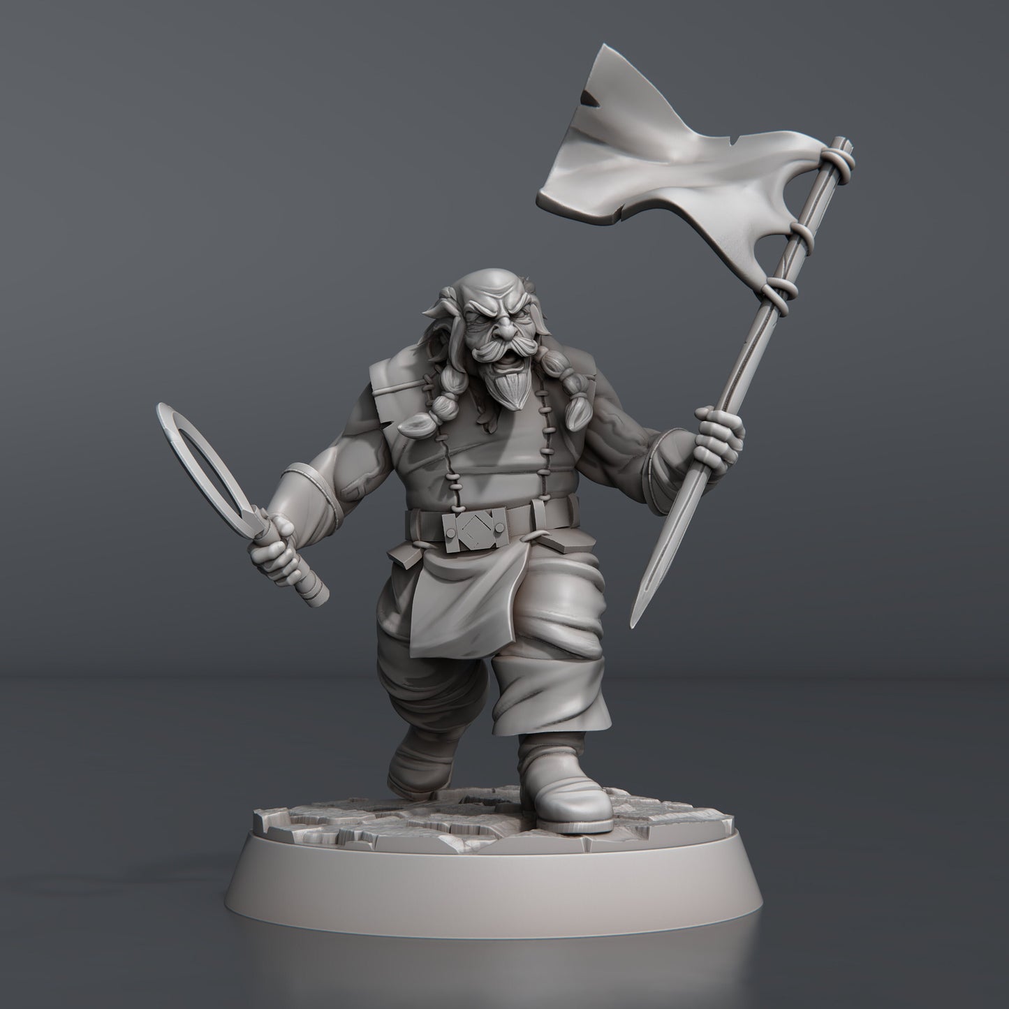 Town Riot Set- Highly Detailed Resin 8k 3D Printed Miniature