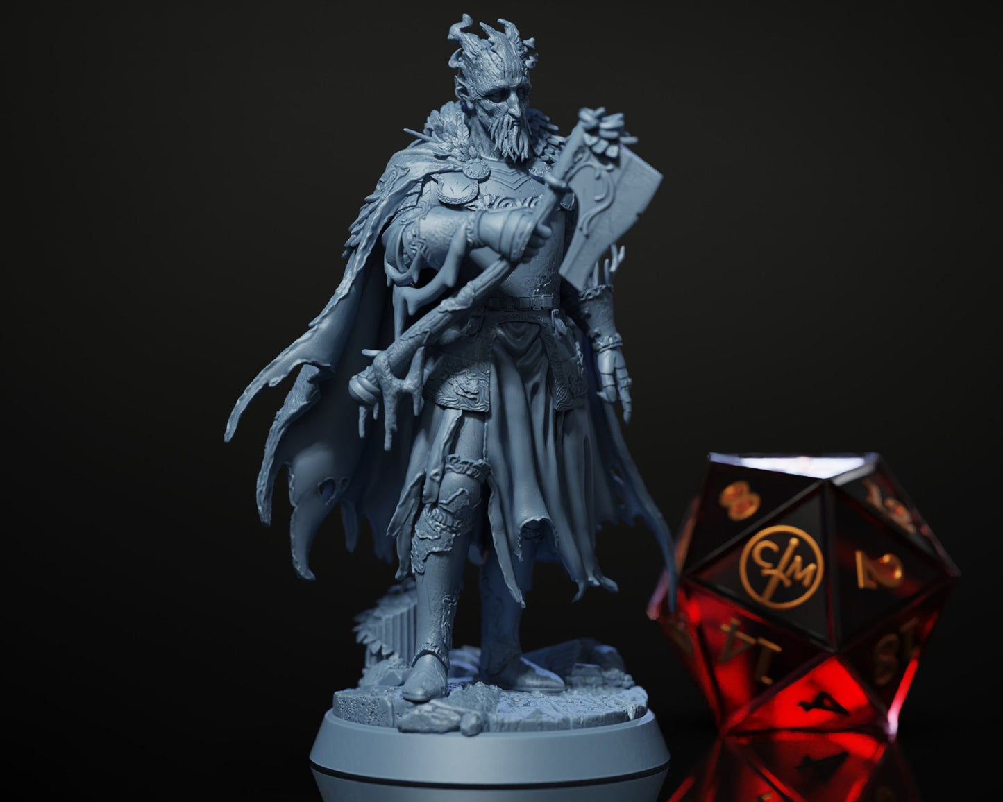 The Green Knight - It Comes From The Woods - Highly Detailed Resin 8k 3D Printed Miniature