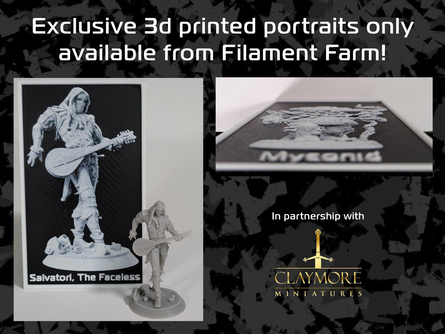 The Black Goats Daughter - Human Female - Harvest of Dread - Highly Detailed Resin 8k 3D Printed Miniature