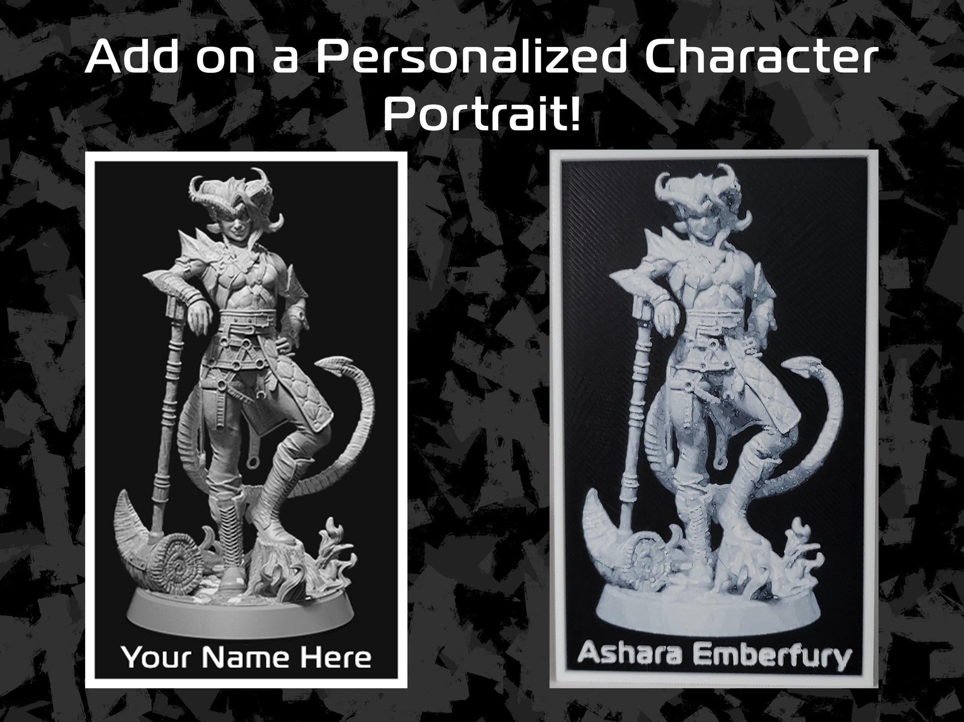 Draven Briarhollow - Tiefling Druid/Sorcerer/Wizard - Rangers of the Savage Frontiers - Highly Detailed Resin 8k 3D Printed Miniature