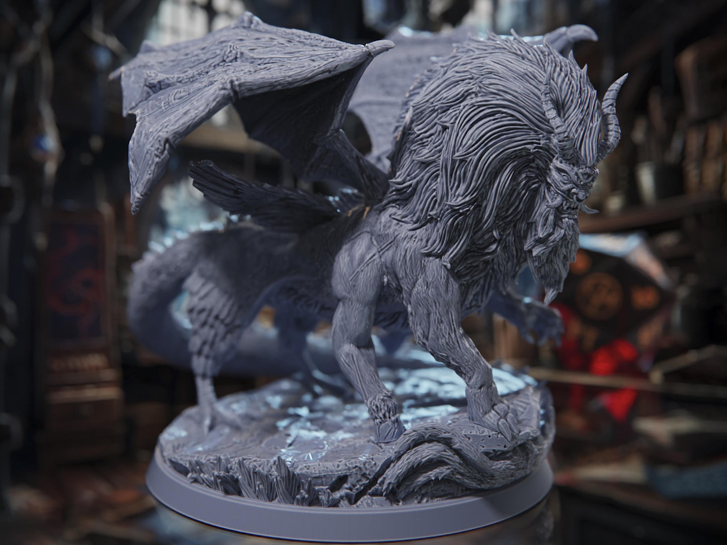 Balcherbest - Rossvalds Bestiary of the Unknown - Highly Detailed Resin 8k 3D Printed Miniature