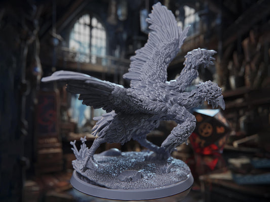 Gooserberus - Rossvalds Bestiary of the Unknown - Highly Detailed Resin 8k 3D Printed Miniature