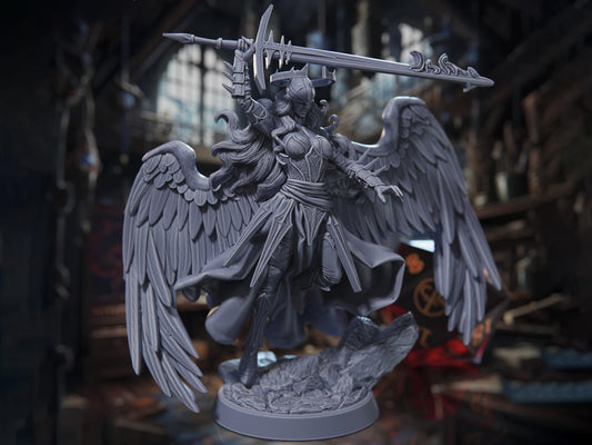 Erynies, Hell's Vengeance - Rossvalds Bestiary of the Unknown - Highly Detailed Resin 8k 3D Printed Miniature