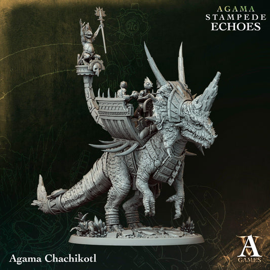 Agma Chachikoti - Stampede Echoes - Highly Detailed Resin 8k 3D Printed Miniature