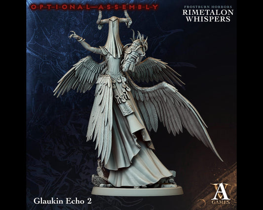 Glaukin Echo 2 - Rimetalon Whispers - Highly Detailed Resin 8k 3D Printed Miniature