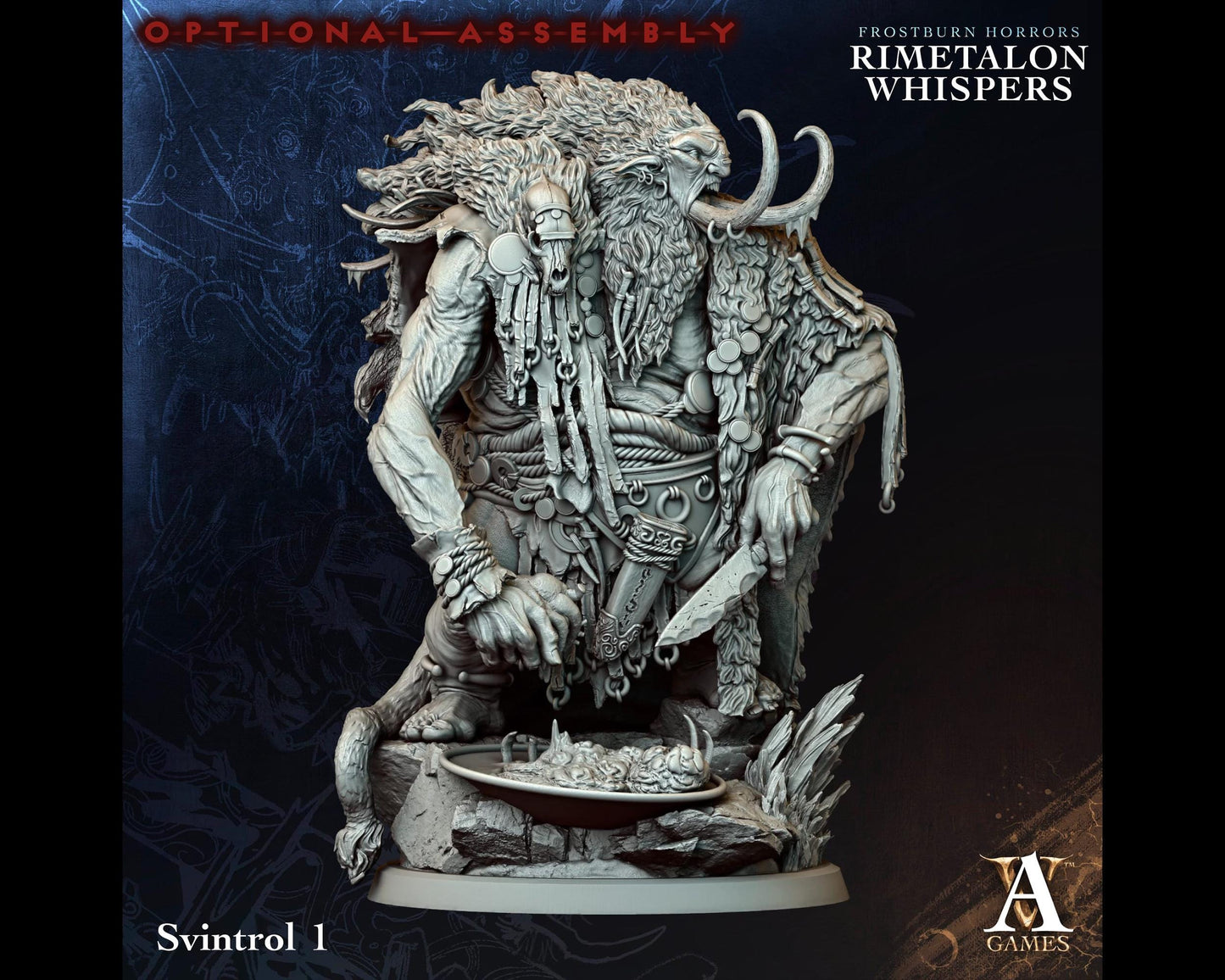 Svintrol 1 - Rimetalon Whispers - Highly Detailed Resin 8k 3D Printed Miniature