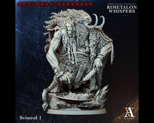 Svintrol 1 - Rimetalon Whispers - Highly Detailed Resin 8k 3D Printed Miniature