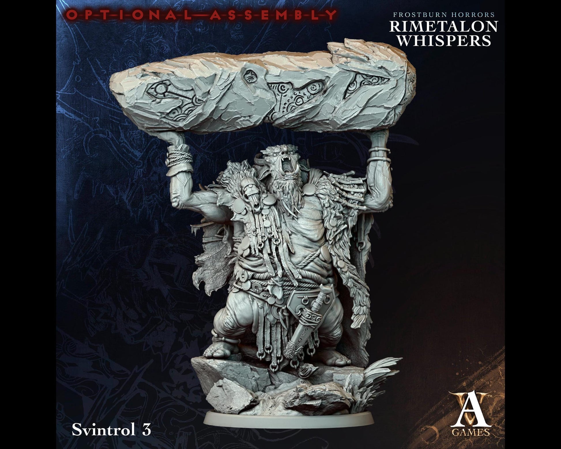 Svintrol 3 - Rimetalon Whispers - Highly Detailed Resin 8k 3D Printed Miniature