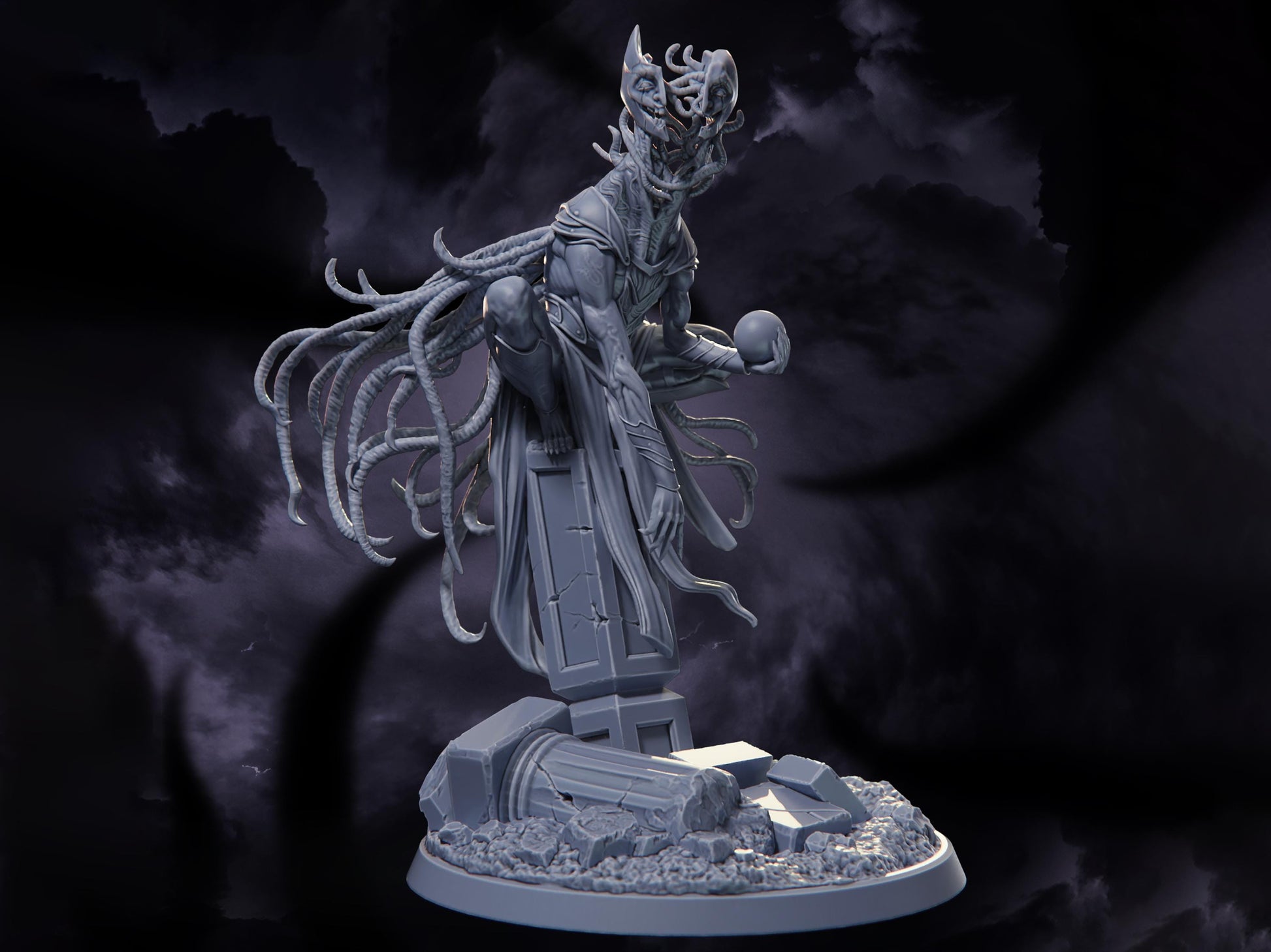 Void Presence - Nightmares of the Far Realm - Highly Detailed Resin 8k 3D Printed Miniature