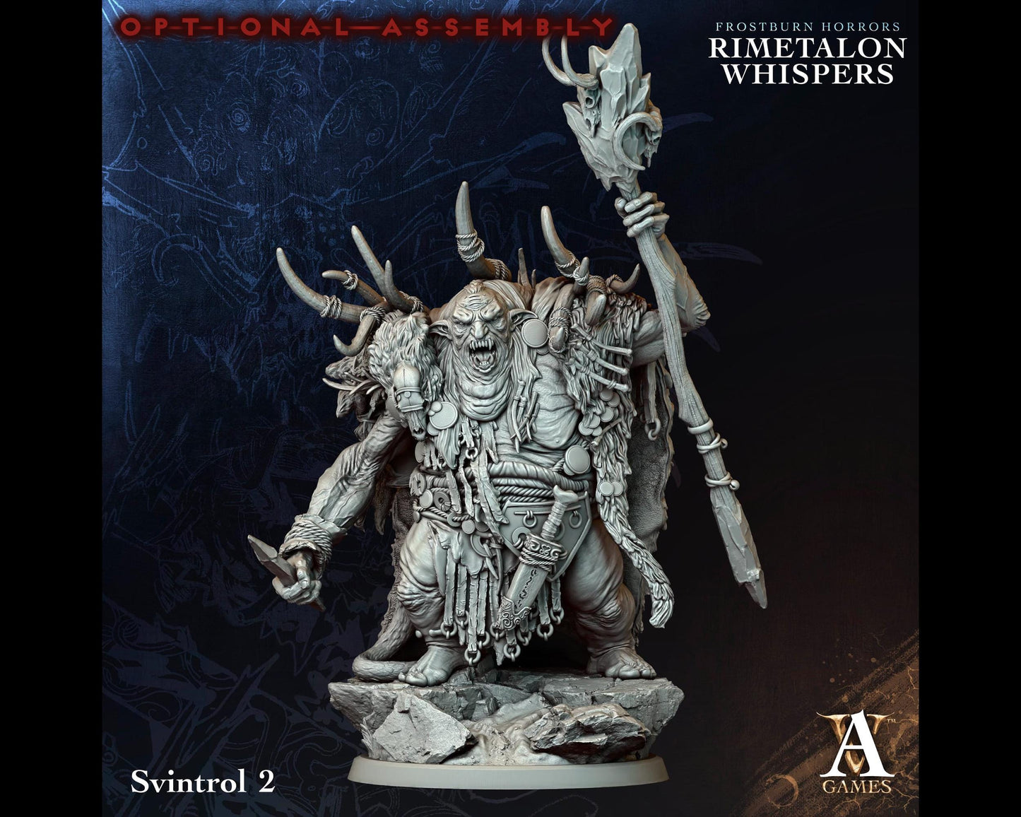 Svintrol 2 - Rimetalon Whispers - Highly Detailed Resin 8k 3D Printed Miniature