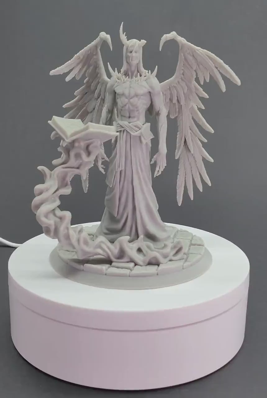 Grazzt The Dark Prince - The Abyss Gazes Also - Highly Detailed Resin 3D Printed Miniature