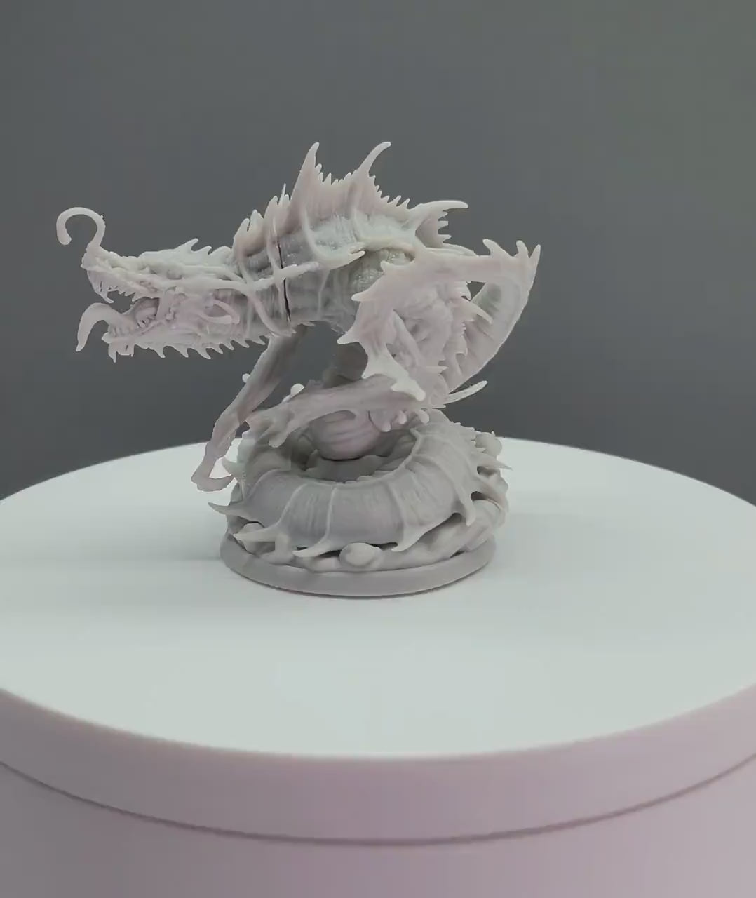 Deep Sea Serpent - Curse of the Drowned Crew - Highly Detailed Resin 3D Printed Miniature