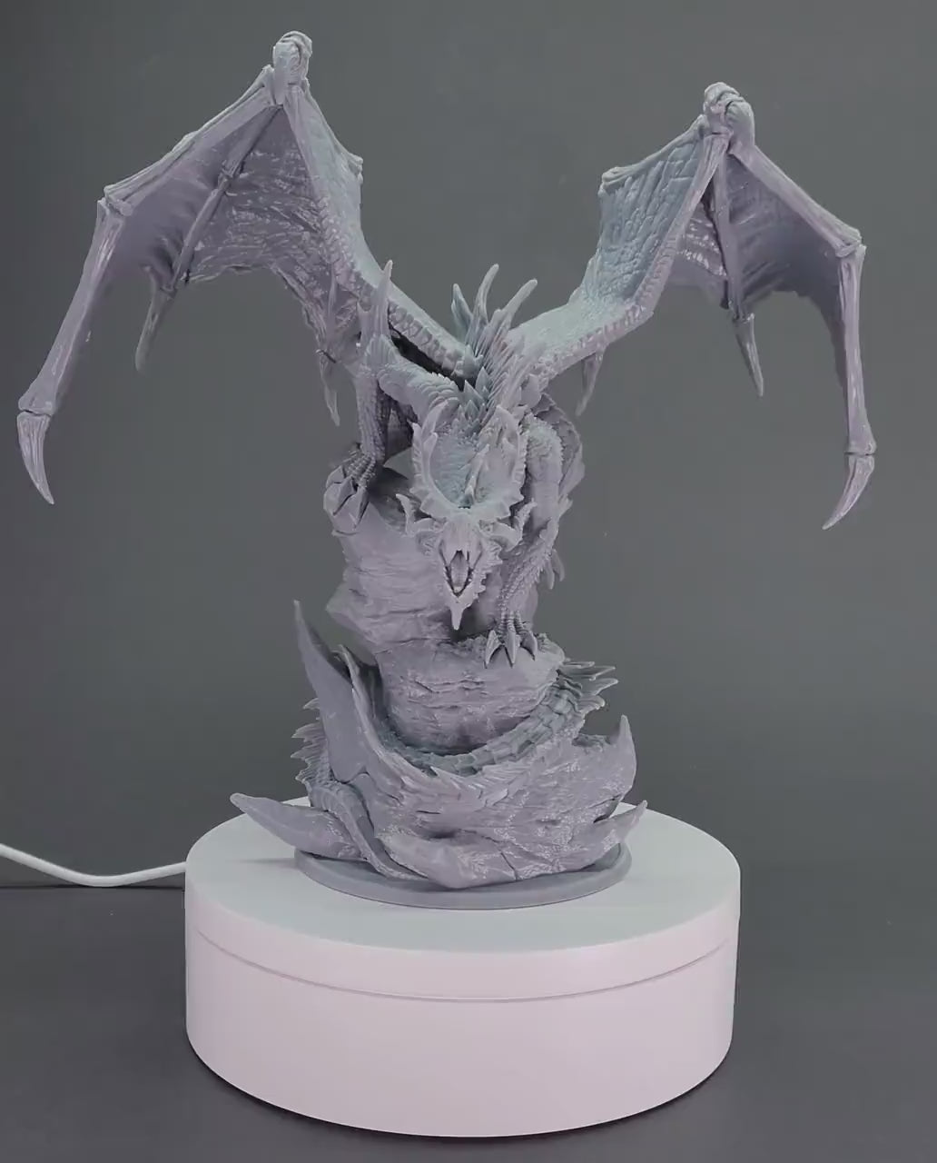 Ancient Red Dragon - Highly Detailed Resin 3D Printed Miniature