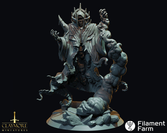 The Soul Collector - The Abyss Gazes Also - Highly Detailed Resin 3D Printed Miniature
