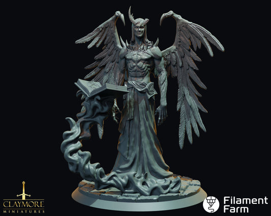 Grazzt The Dark Prince - The Abyss Gazes Also - Highly Detailed Resin 3D Printed Miniature