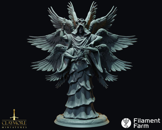 Asmodeus - The Abyss Gazes Also - Highly Detailed Resin 3D Printed Miniature